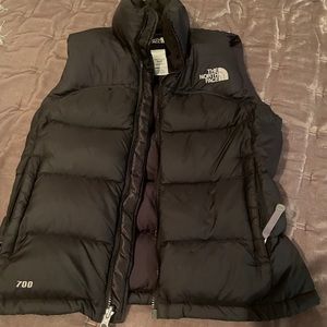 Northface puffer black vest